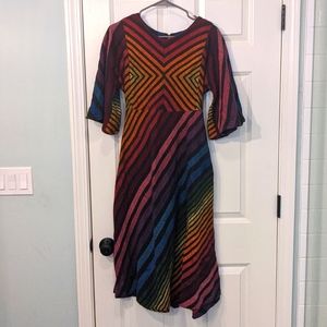 Vintage Rainbow Dress